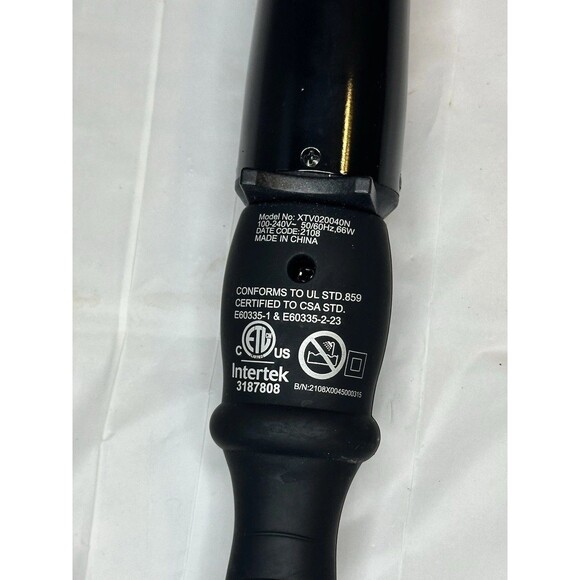 Xtava Twist Hair Curling Wand Iron Hot Styling Tool Upto 410° Tested - Picture 5 of 5